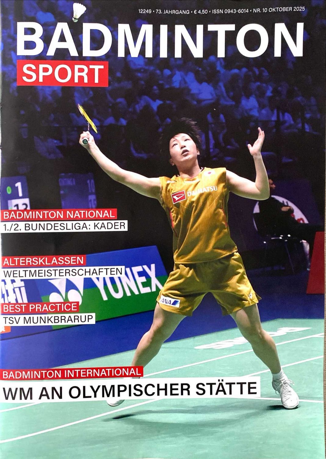 Badminton-Sport-Titel-Seite