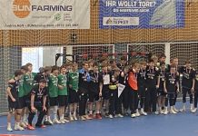 Handballer der HFF Vize-Landesmeister bei der männlichen Jugend B