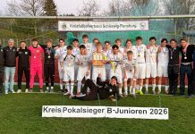 B1-Jungs der Nordangeln Kickers sind Kreispokalsieger 2025/2026