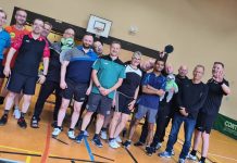Tischtennis-Wochenende in Munkbrarup mit Besuch aus Rostock und Eberswalde